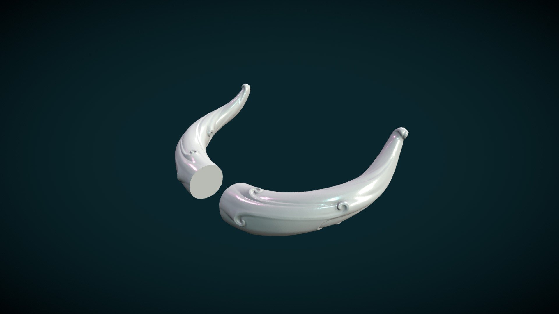 Horns 3d model