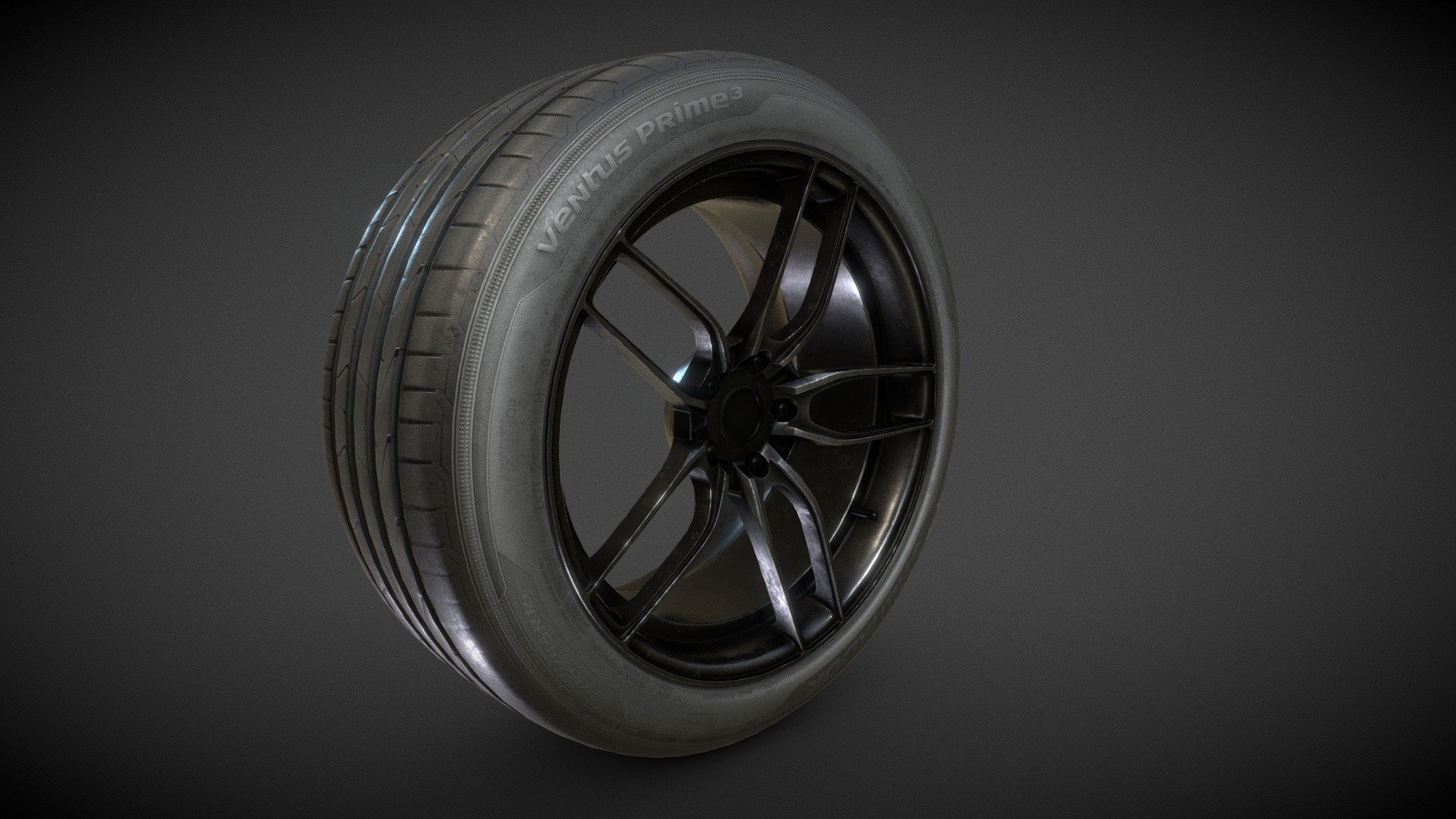 Sport Wheel 3d model