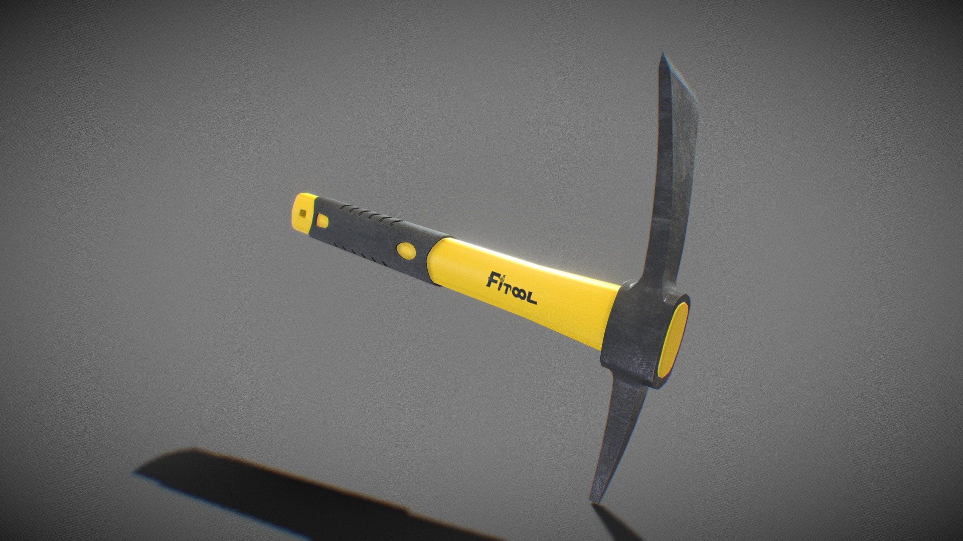 Firool gardening pickAxe painted 3d model