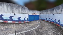 3d scan Garage entrance