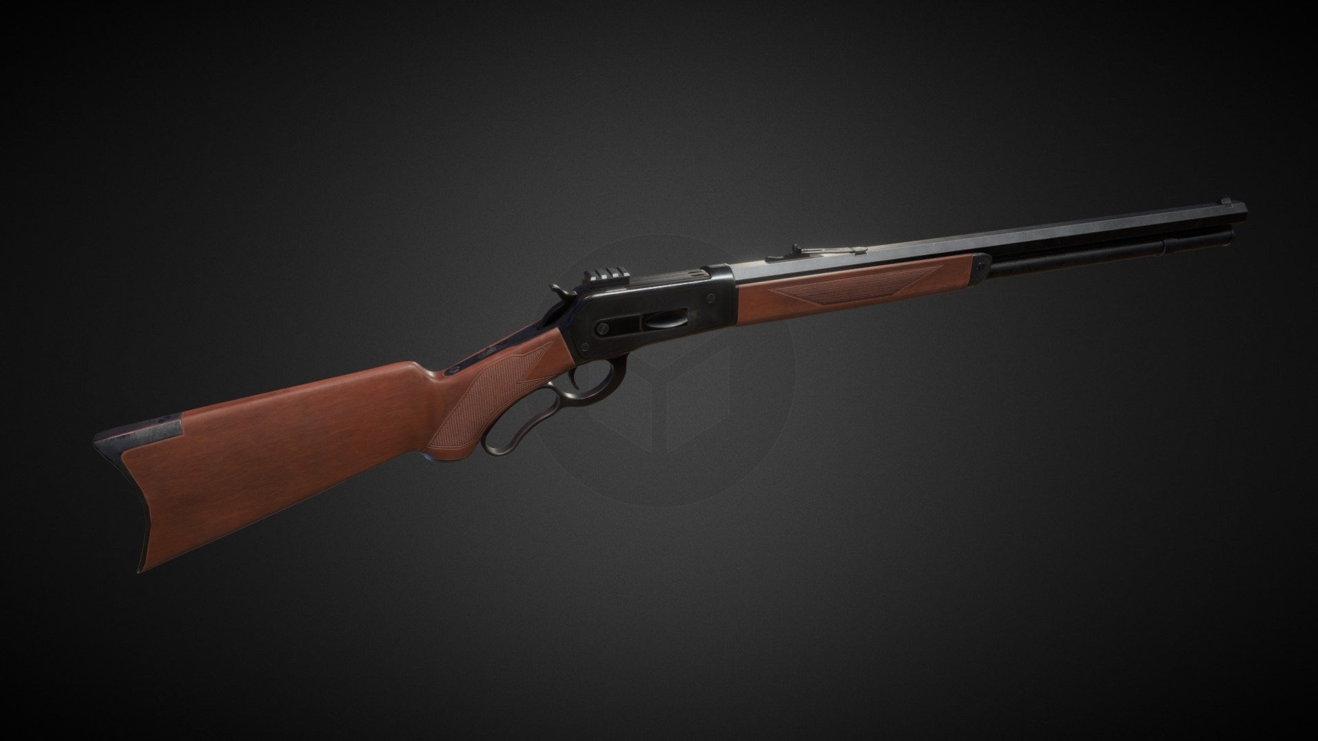 Winchester Model 1886 3d model