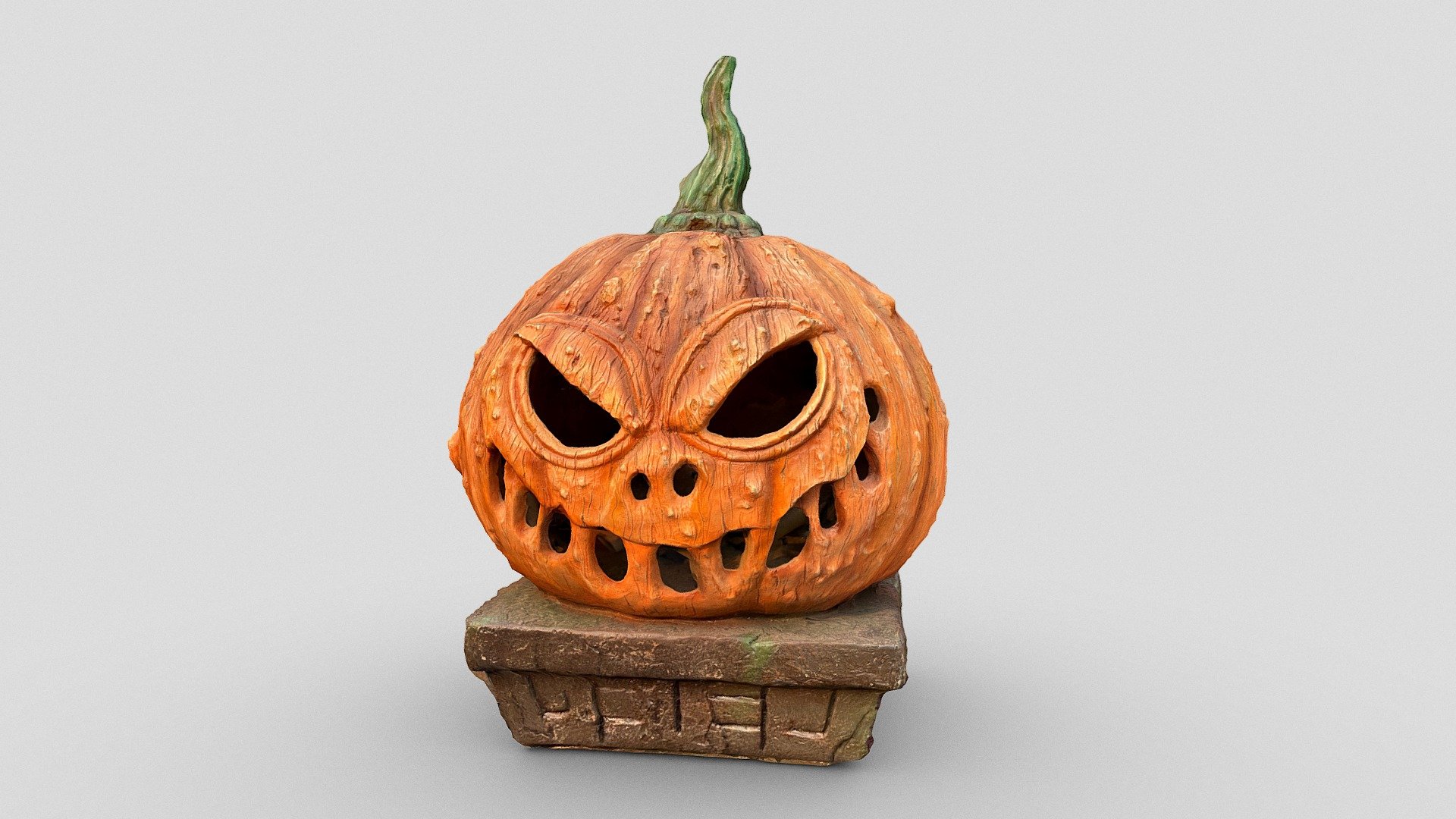 Day 270: Halloween Pumpkin (iPhone13 scan) 3d model