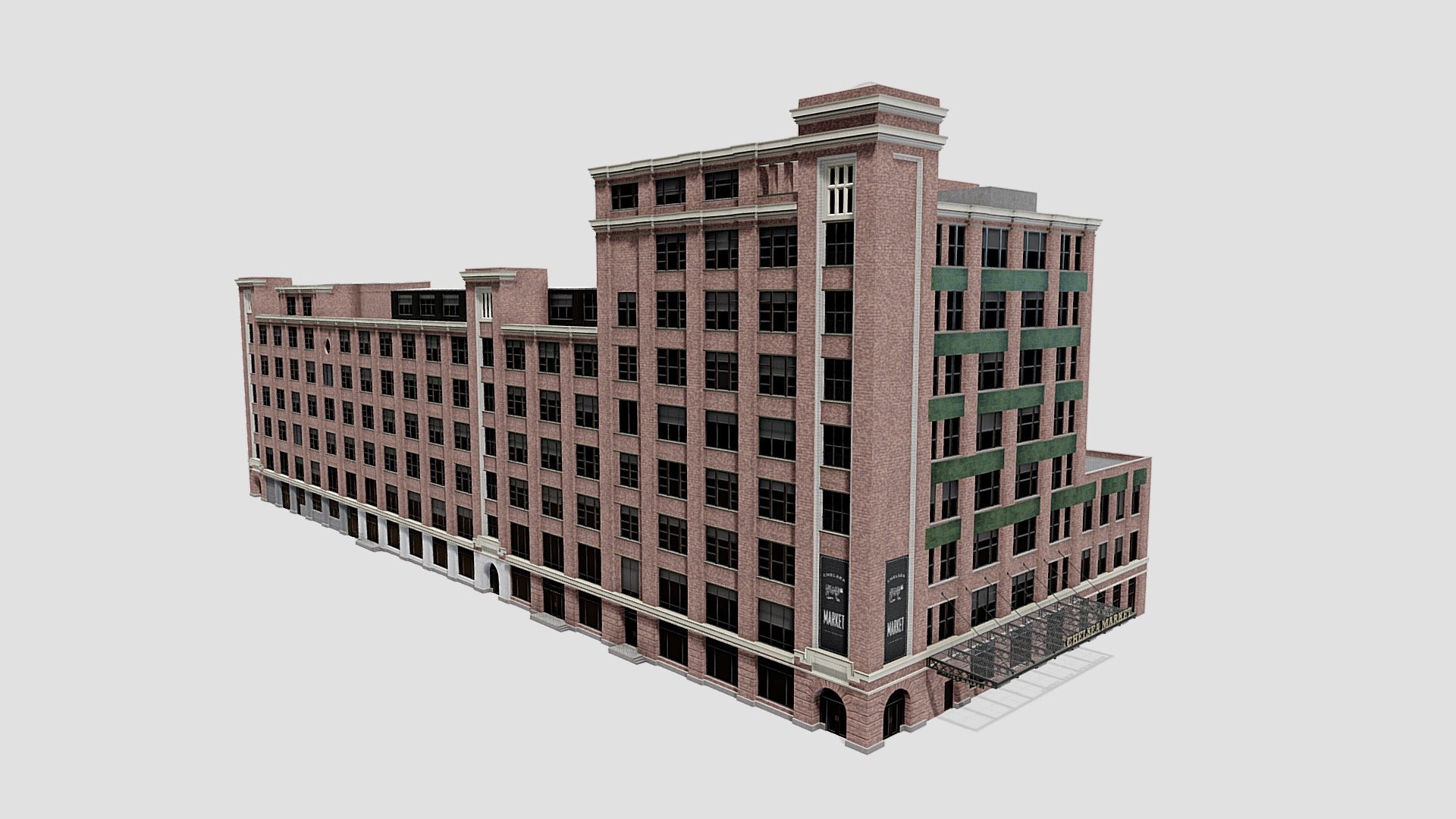 Chelsea Market 3d model