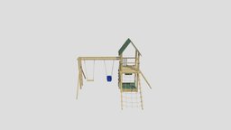 playground equipment 31 AM244 Archmodel