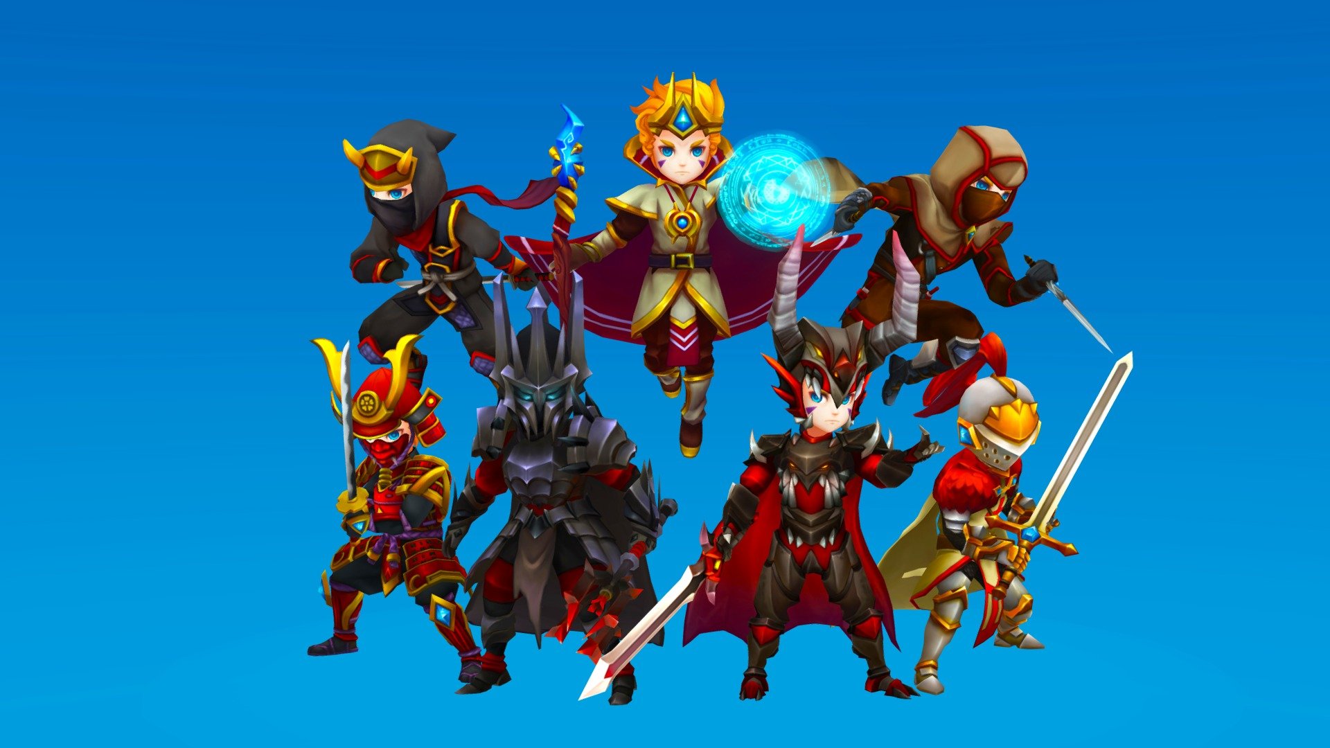 Cloud Kingdom – Armor Set 3d model