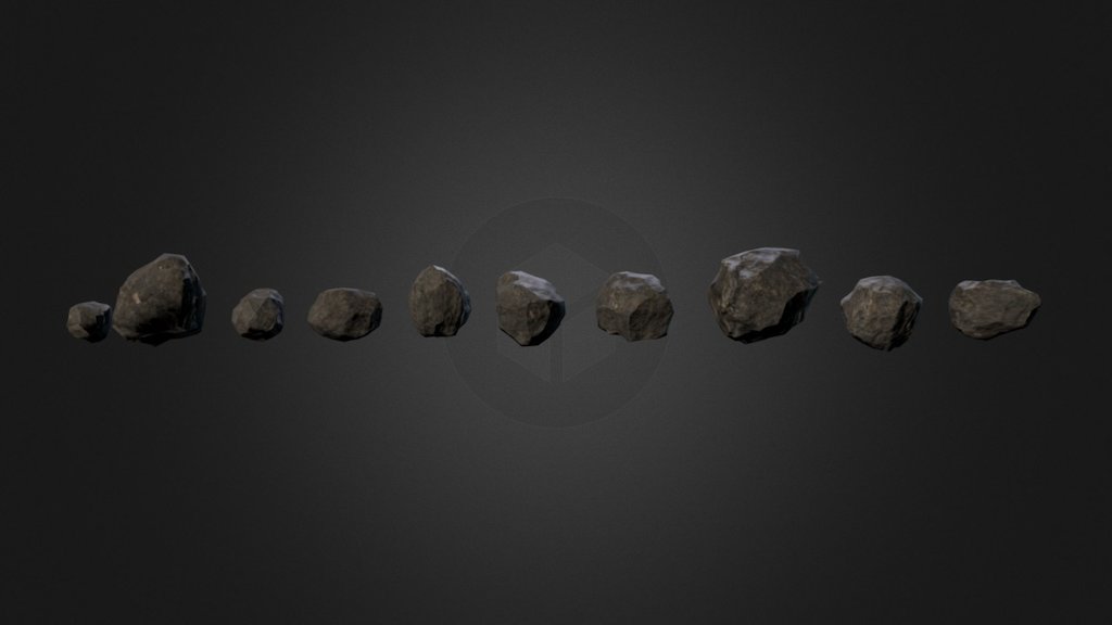 Rocks Pack 3d model