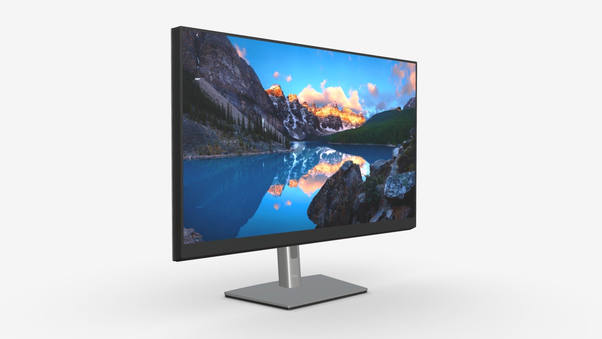 Dell UltraSharp LCD 32 inch monitor 3d model