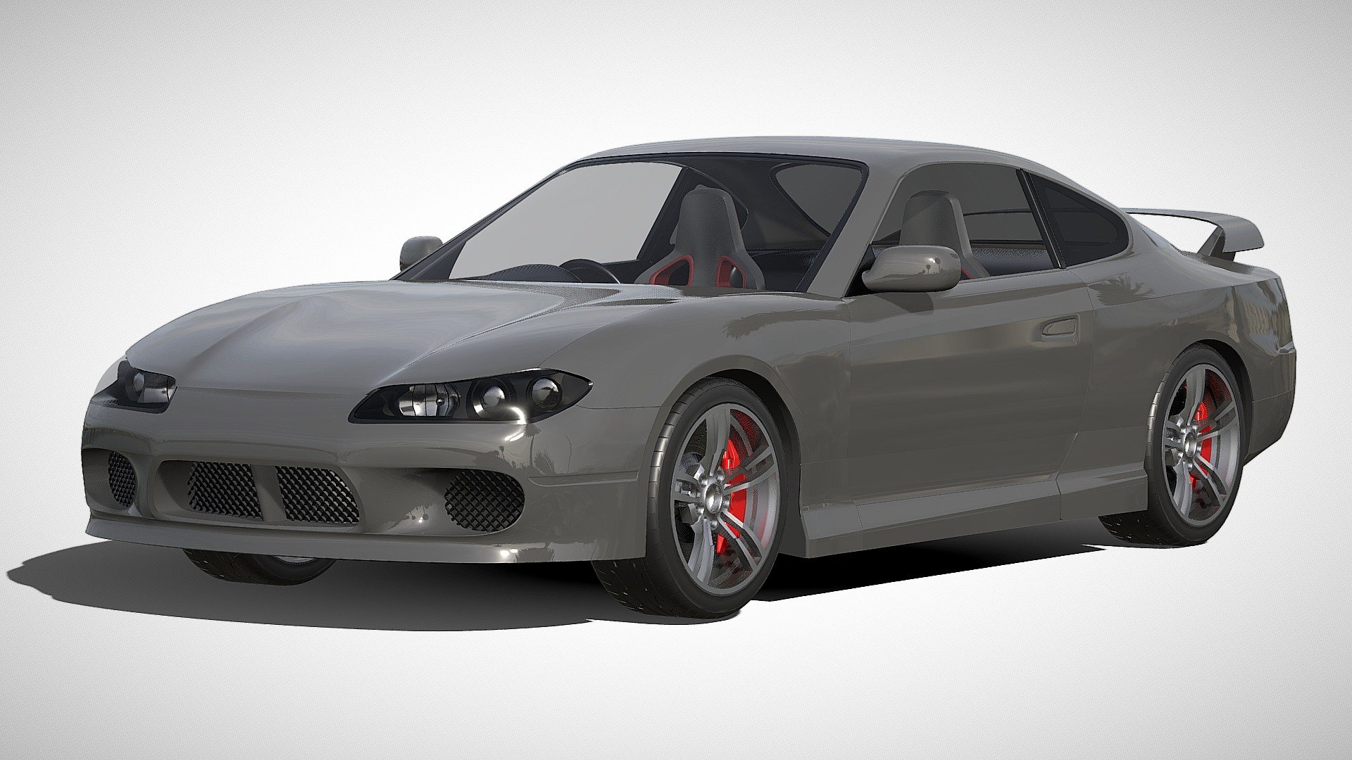 Nissan Silvia S15 3d model