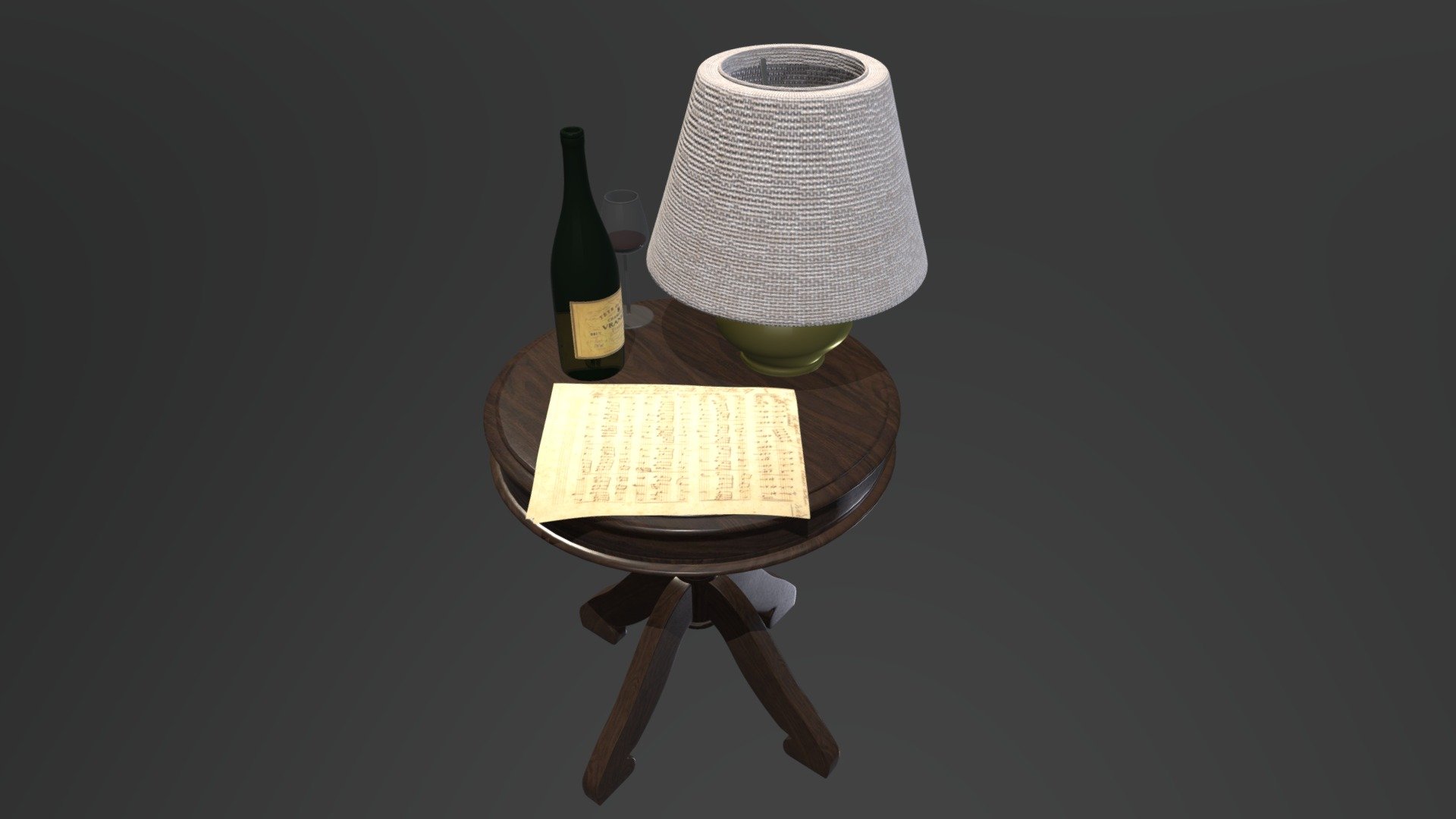 Table 3d model