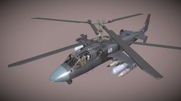 Kamov Ka-52 "Alligator" Dark Basic Animation