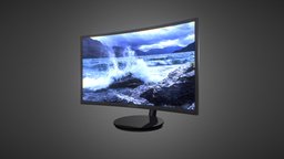 Samsung CFG70 Gaming Monitor for Element 3D