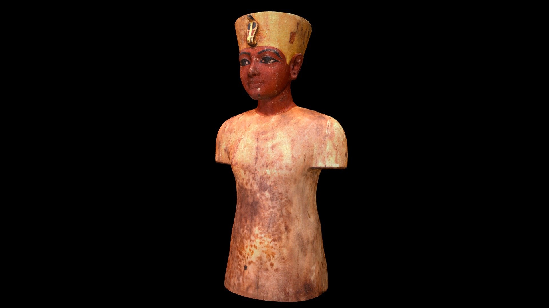 Mannequin of Tutankhamen 3d model