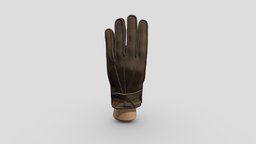 Glove in Peccary Upper skin & Cashmir lining