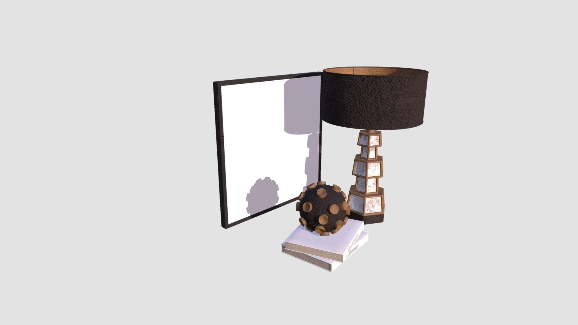 interior props 3d model