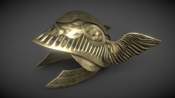 Winged helmet