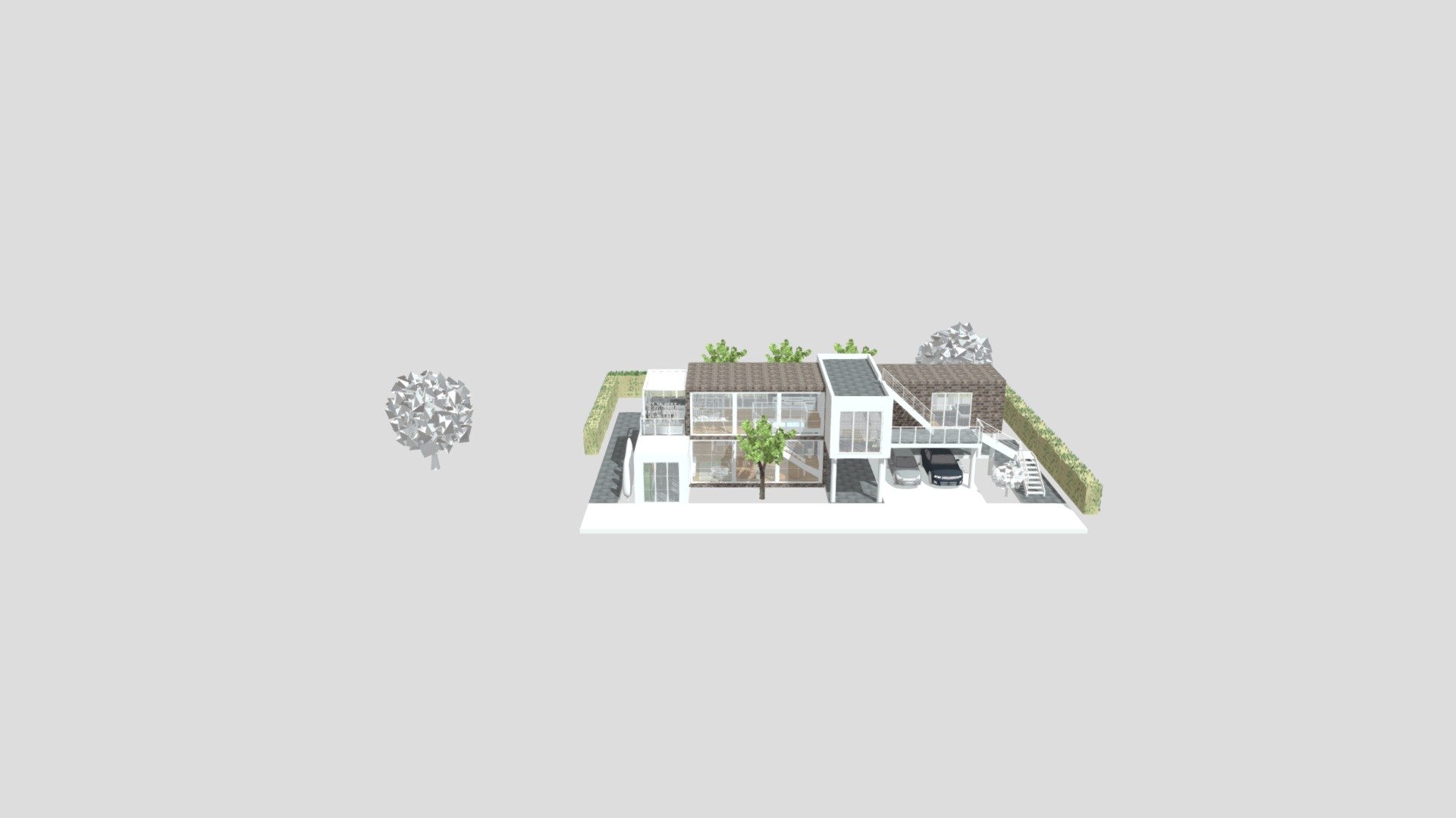 Container House 3d model