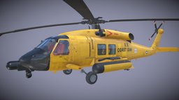 Sikorsky MH-60T "Jay Hawk" Complex Animation