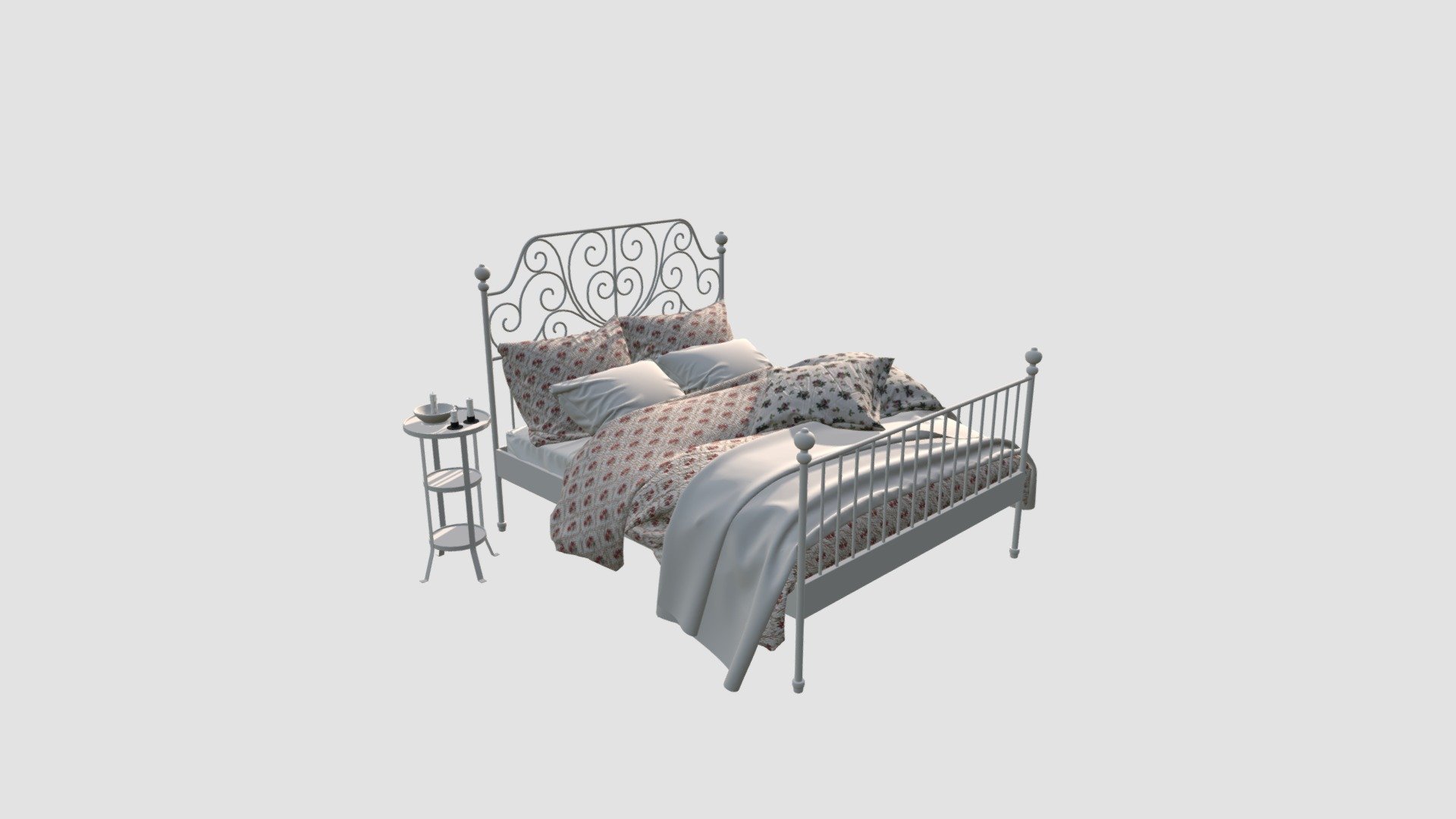 bed 3d model