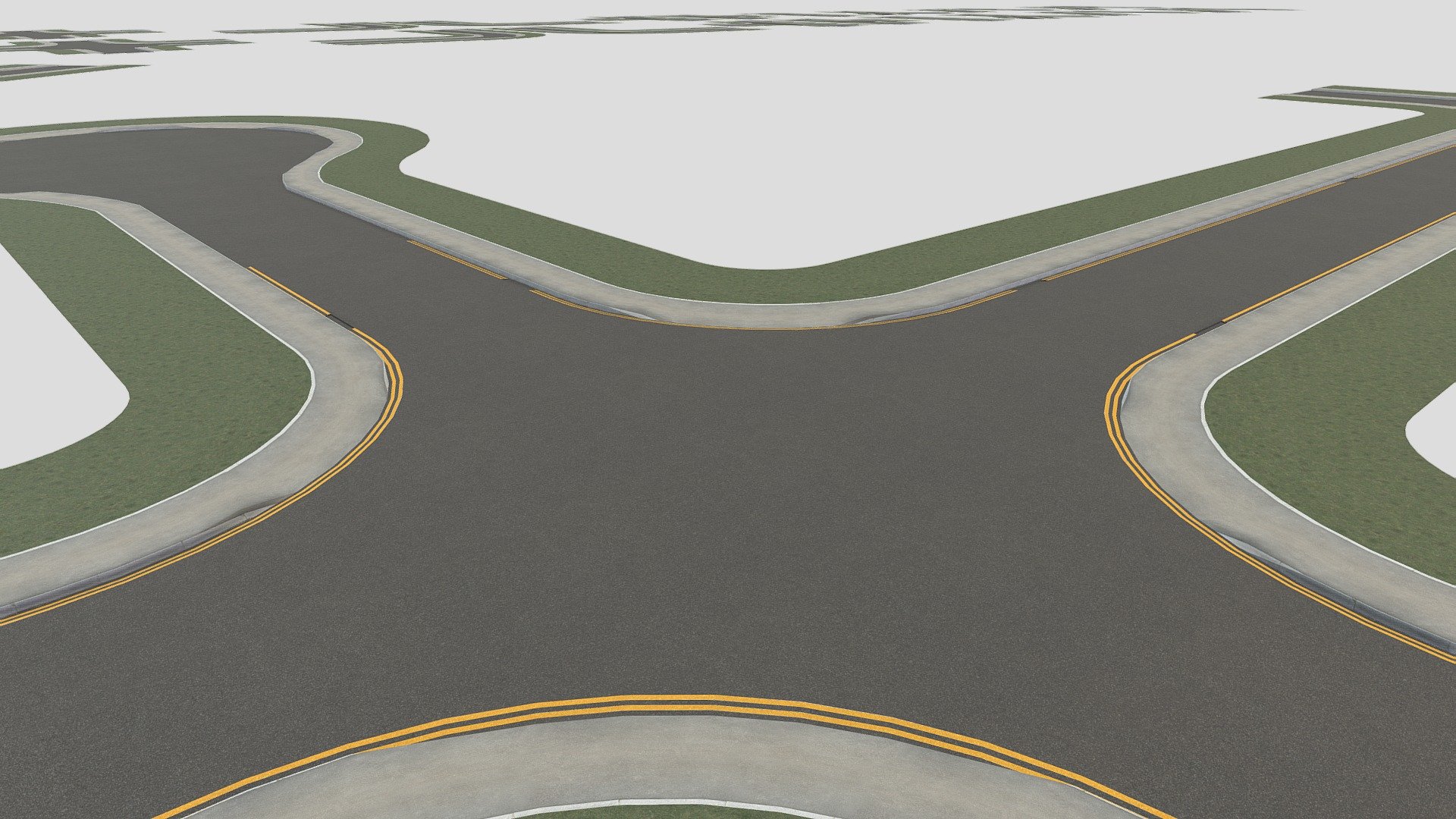 Modular Roads 3d model