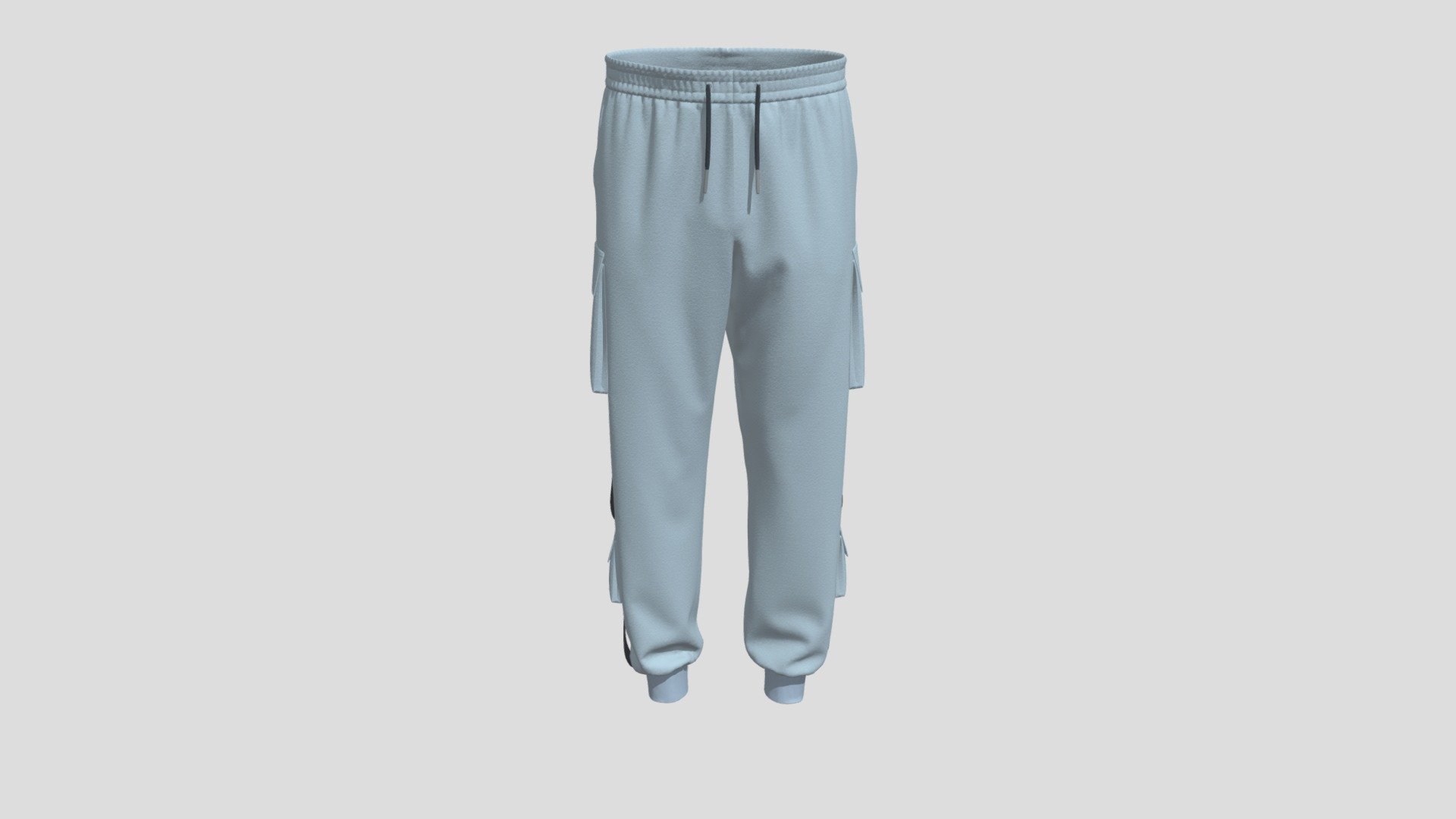 Cargo Sweatpants 3d model