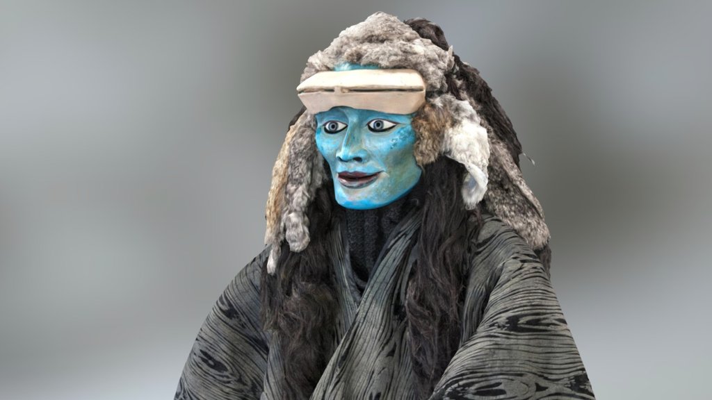 Sedna, Inuit sea goddess 3d model