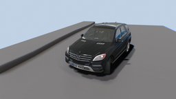 Black Car Mercedes Benz ML