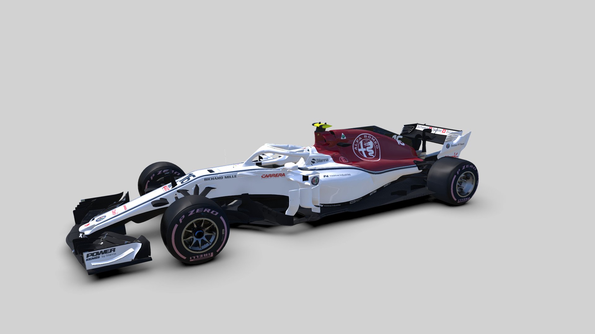 Alfa Romeo Sauber C37 3d model