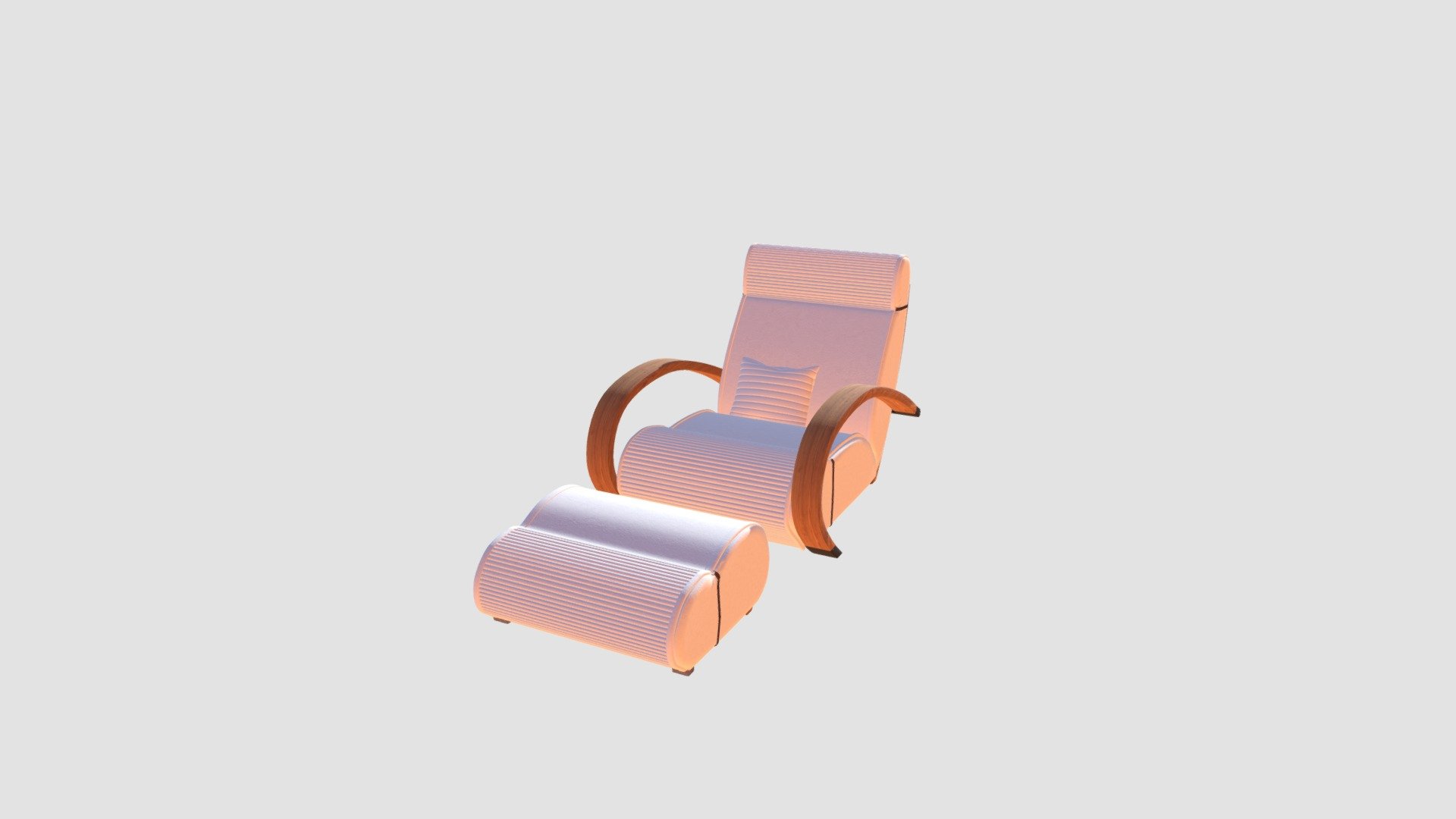 armchair 3d model