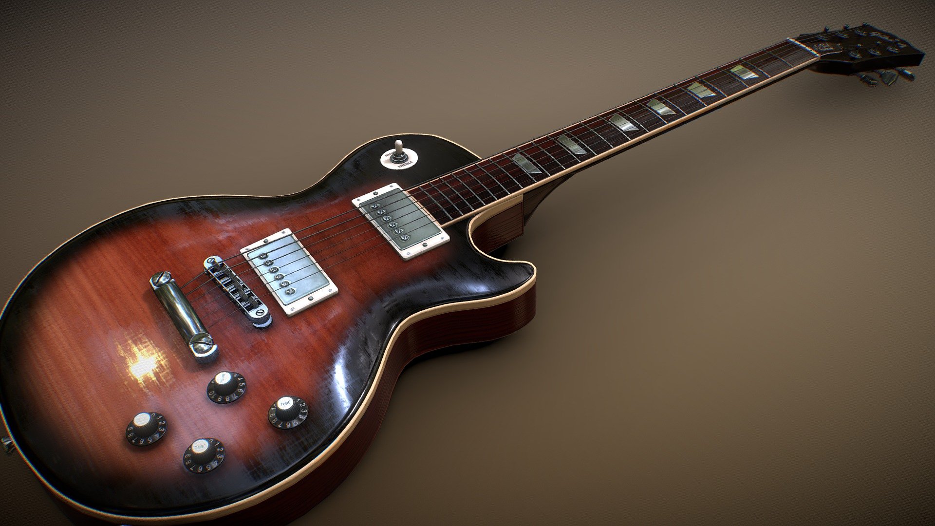 GIBSON Les Paul 3d model