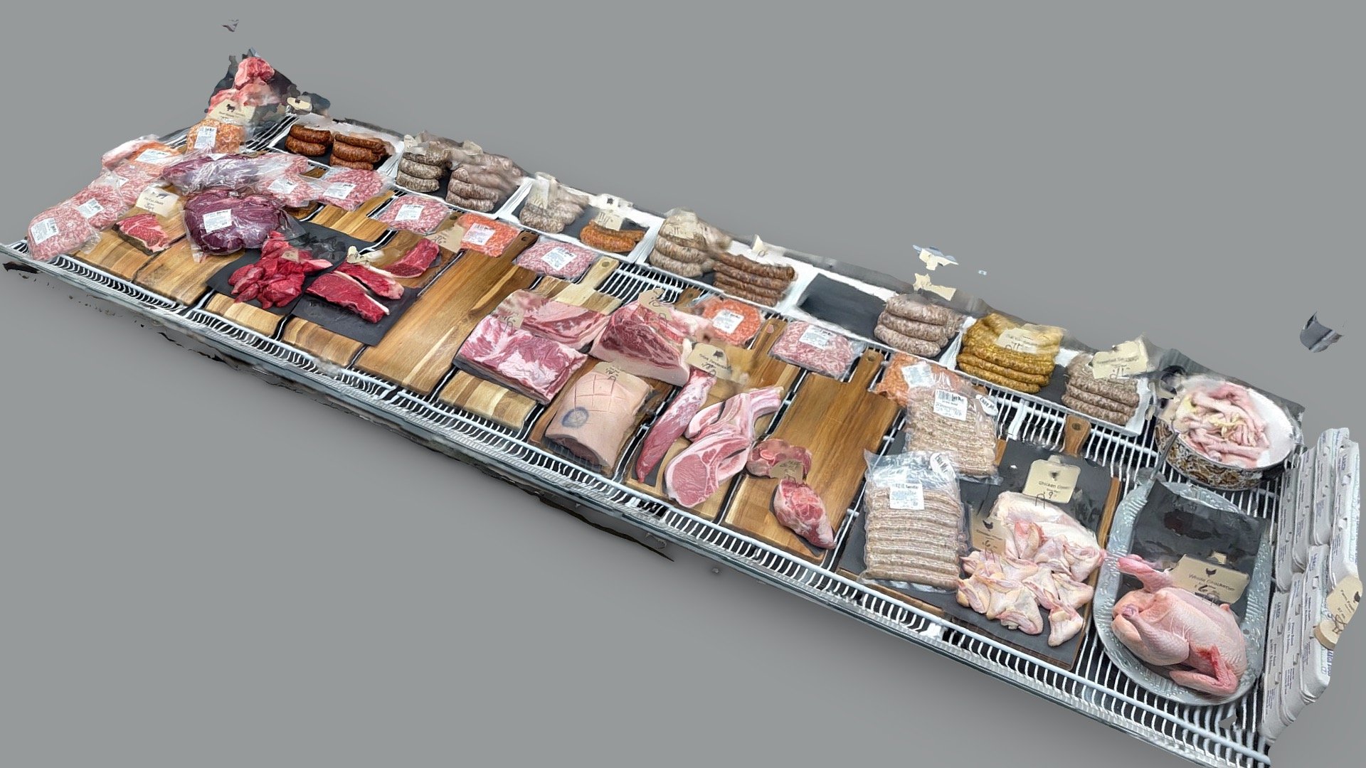 Day 19: Meat Counter 3d model