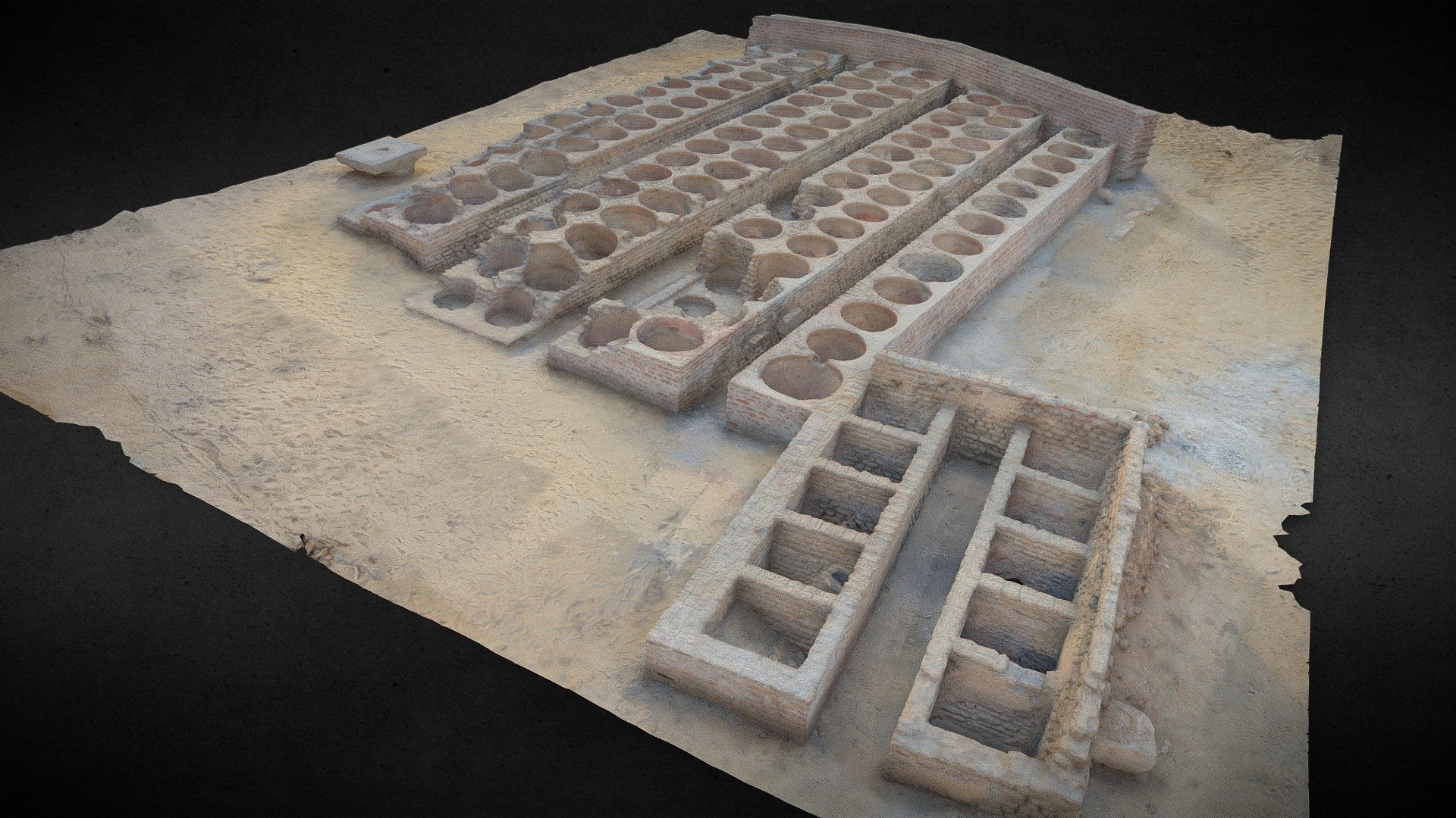 NMEC Dying House 3d model