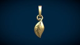 Leaf pendant II