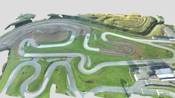 Karting piste de Muret  en travaux