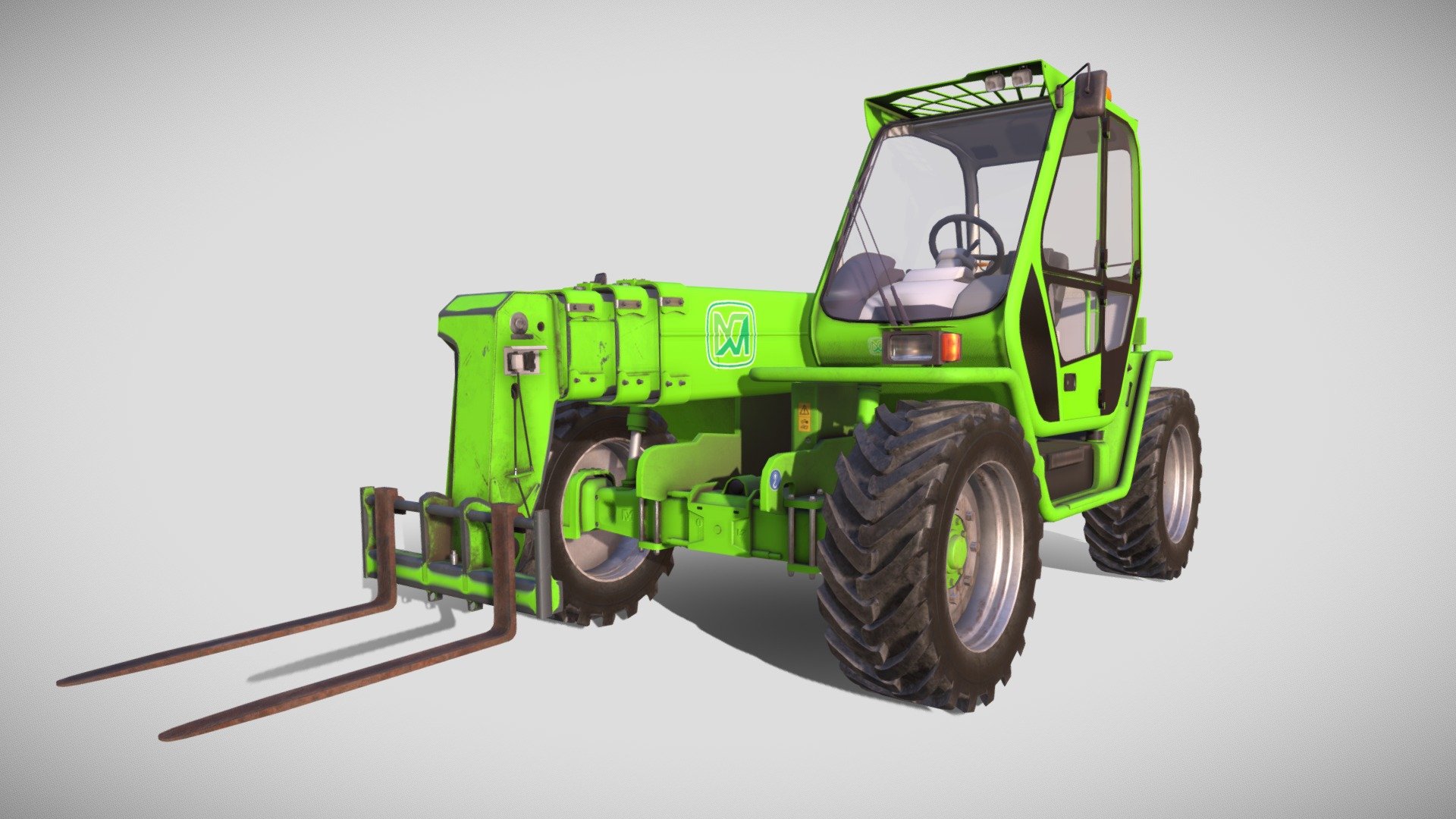 Telehandlers / Loader Merlo P.40 3d model