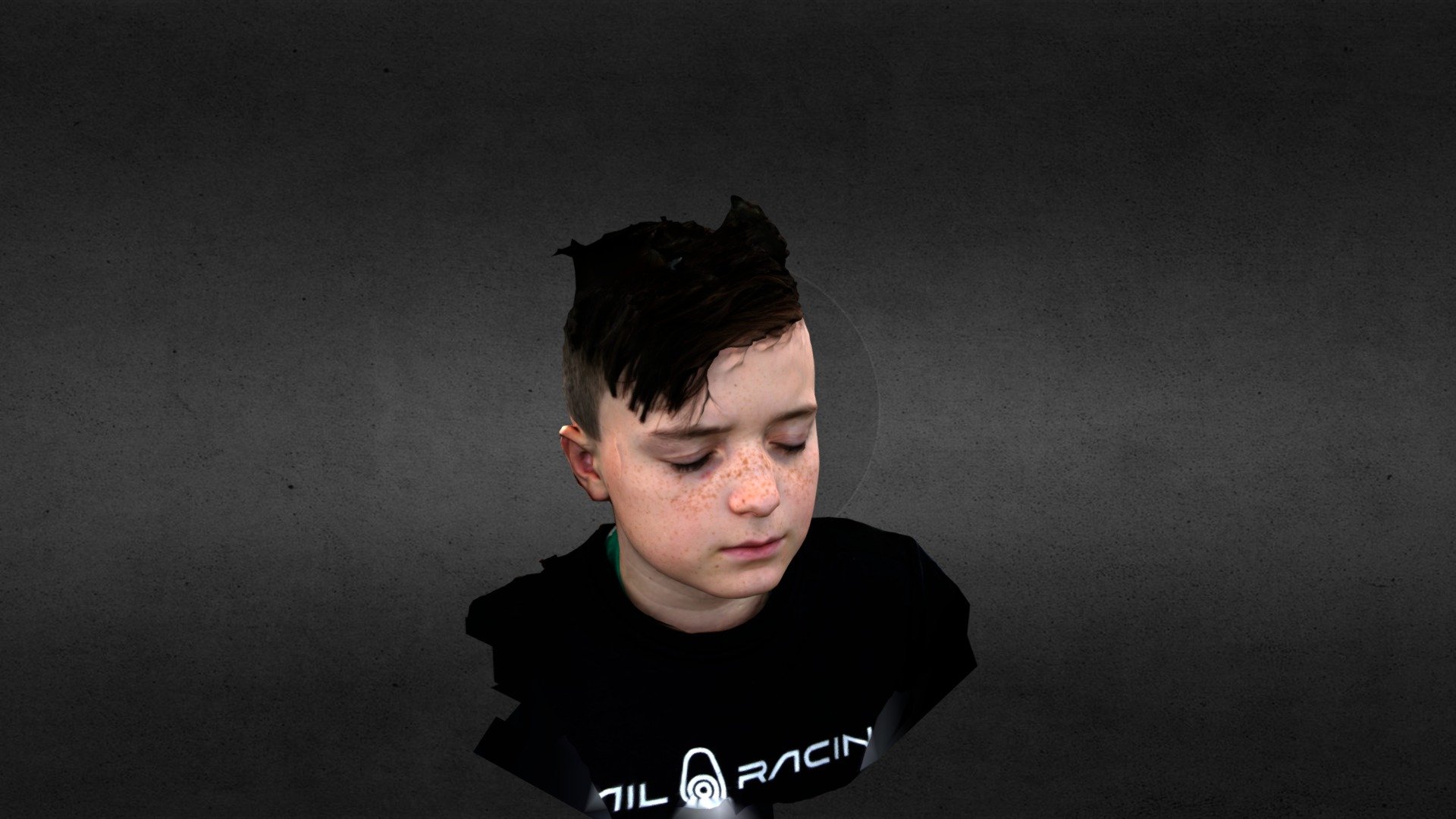 Kid face 3D Scan 3d model