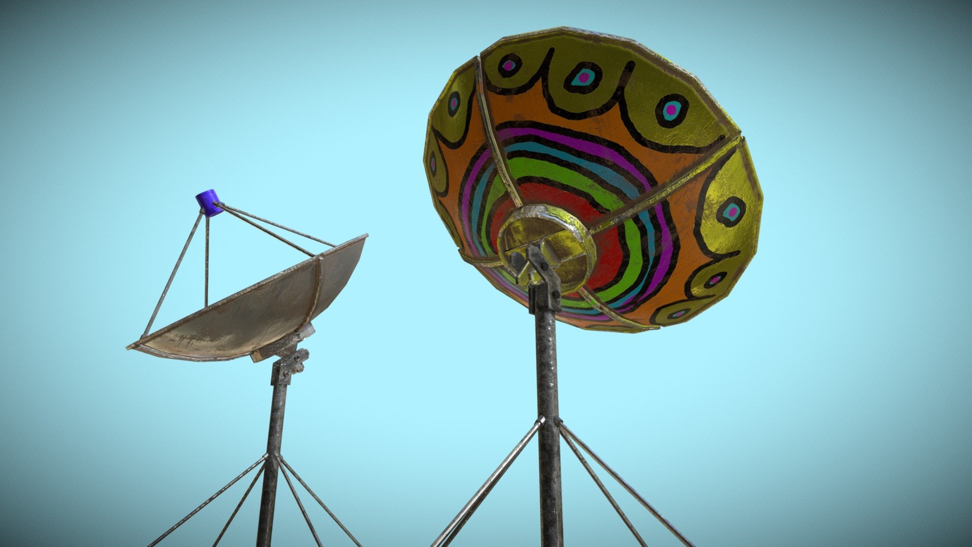 Satellite Dish 3d model