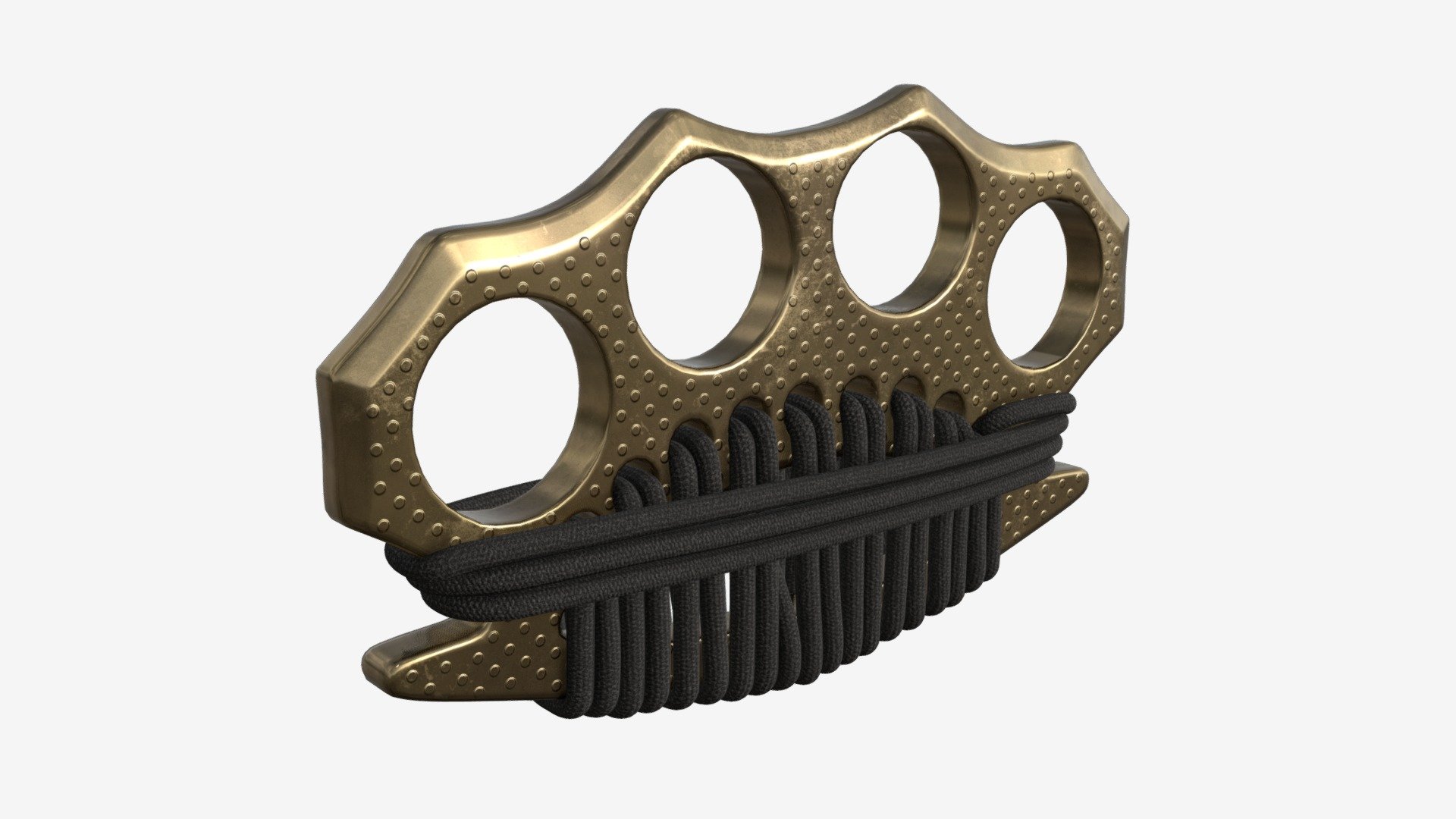 Knuckle with braiding 3d model