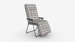 Argos Metal Folding Sun Lounger