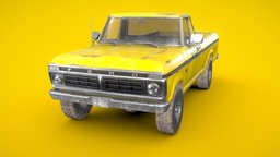 Ford F100 1976 Old Yellow