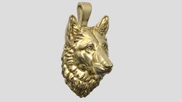 German Shepard pendant