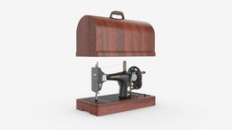 Vintage Handcrank Sewing Machine