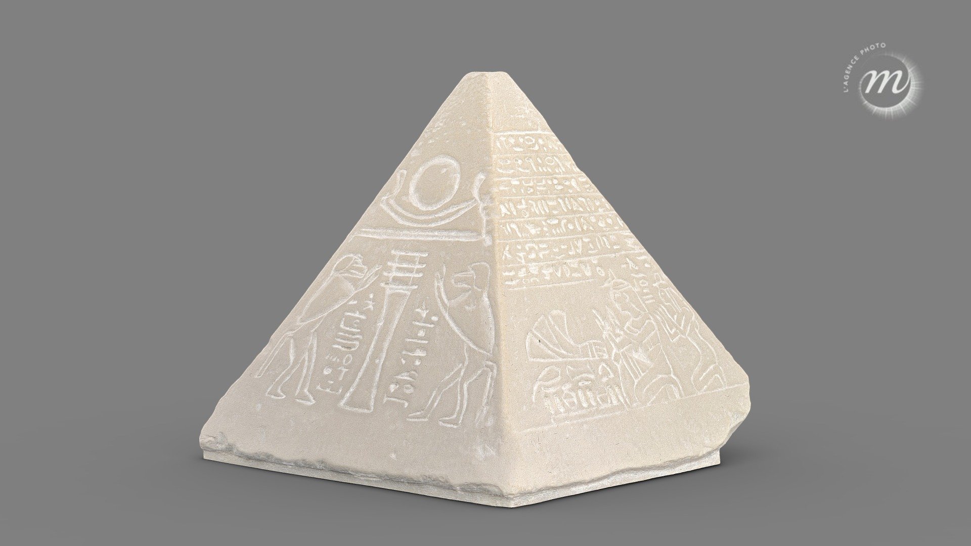 Pyramidion de Bennebensekhaf 3d model