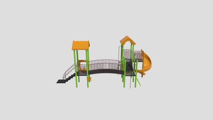 playground equipment 37 AM244 Archmodel 3d model