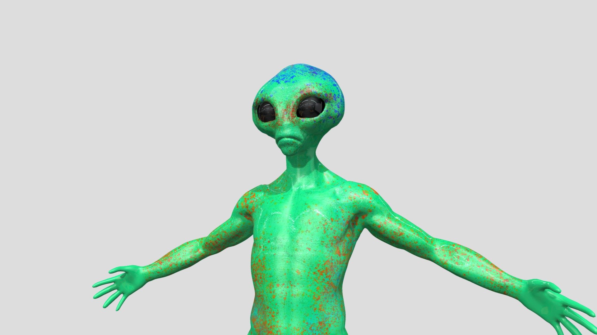 Alien 3d model