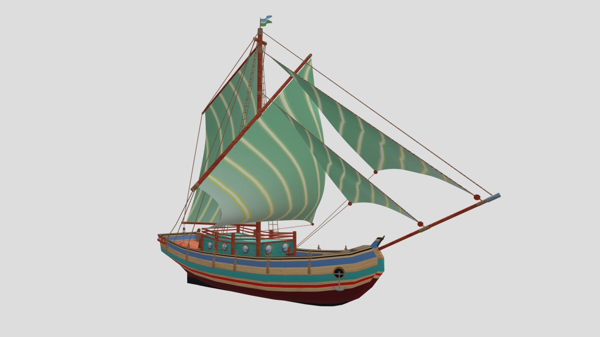 Boat 23 3d model