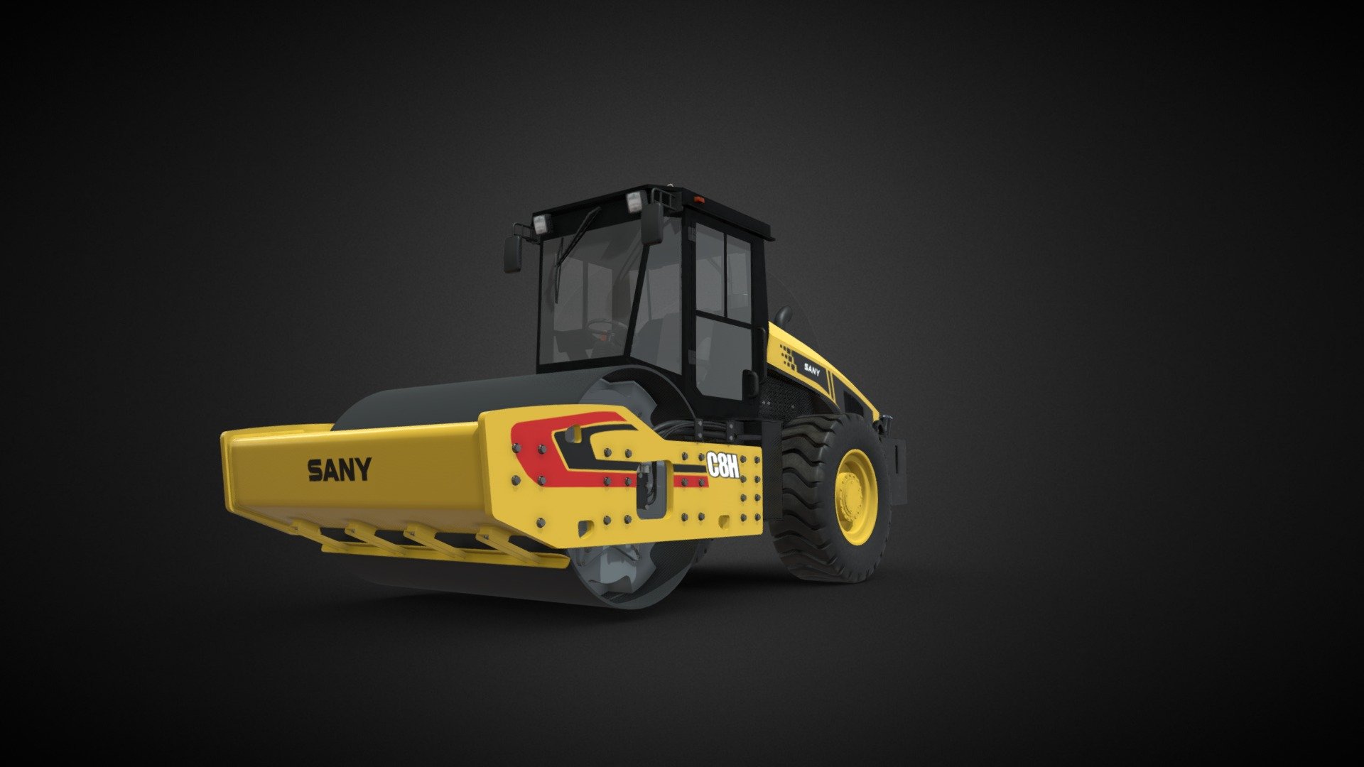 Sany SSR220C-8H 3d model