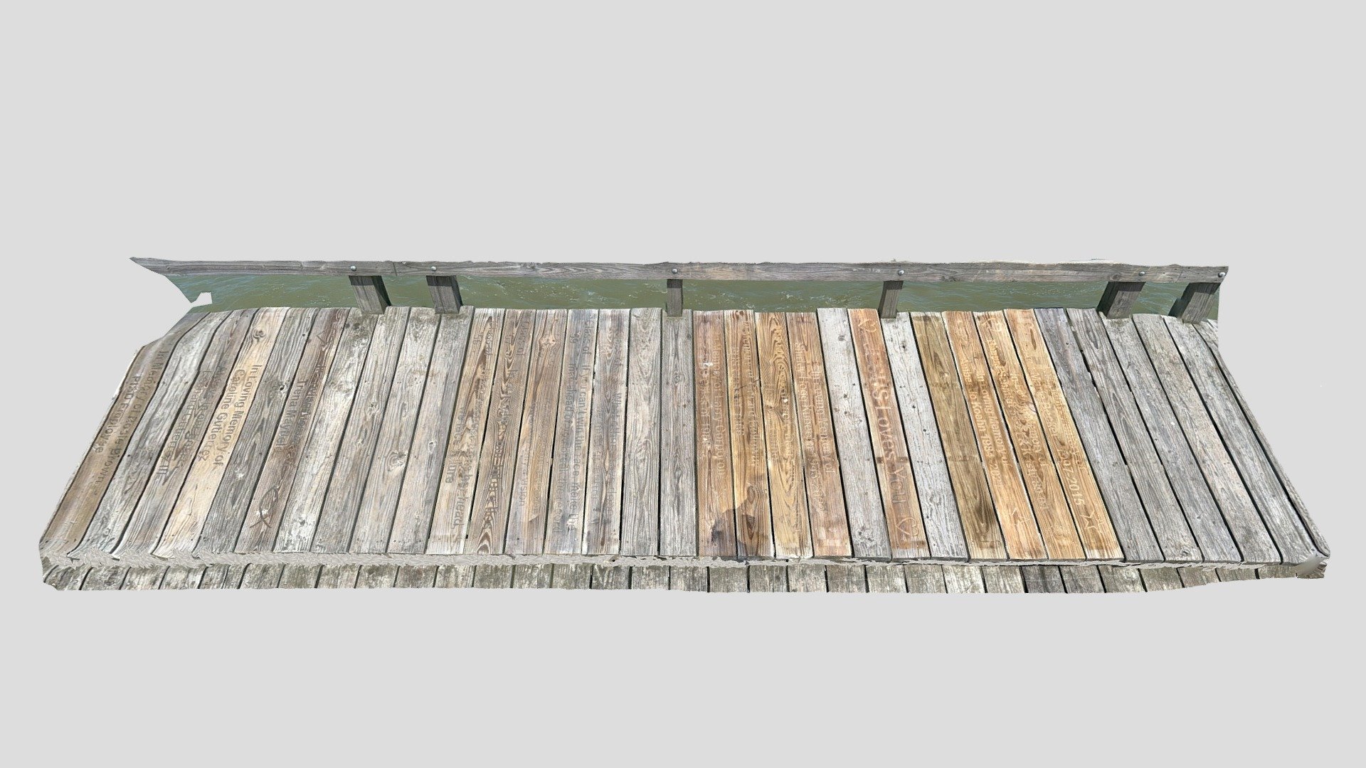 Boardwalk 3d model