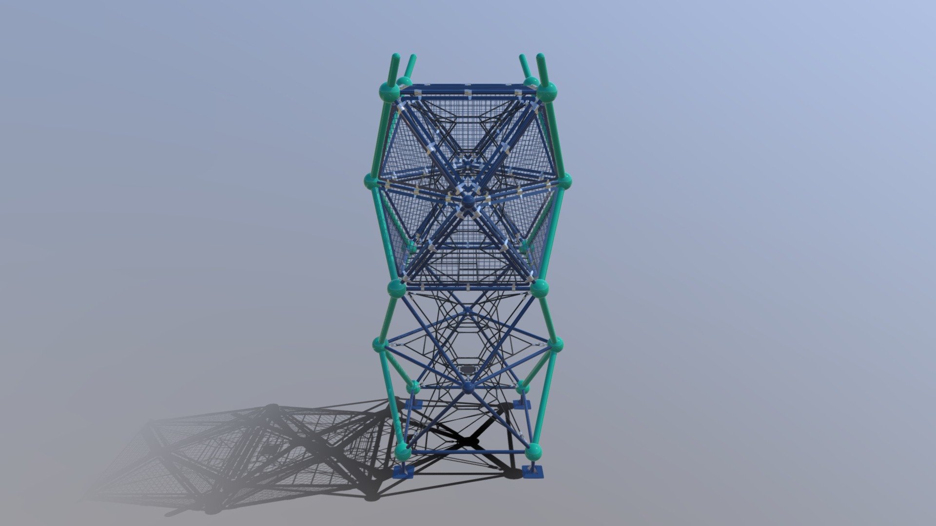 Blender Scanline 3d model