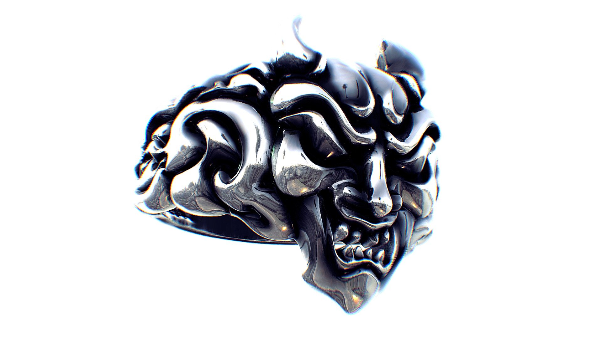 Oni Ring 3d model