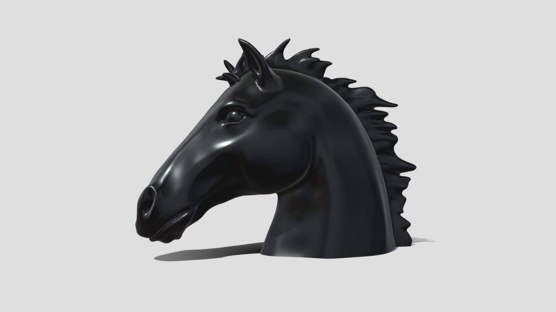 Horse Head 3d model